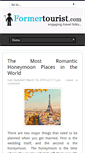 Mobile Screenshot of formertourist.com